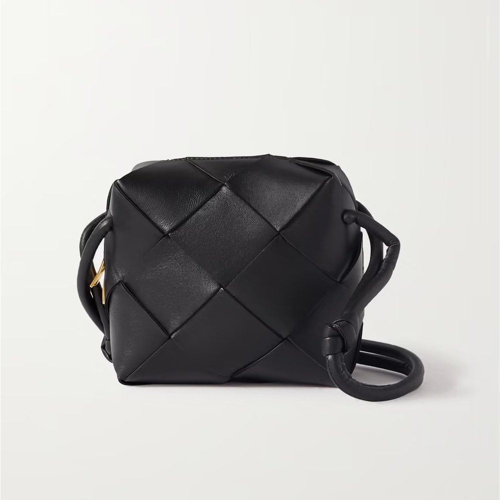 BOTTEGA VENETA
Camera mini intrecciato leather shoulder bag